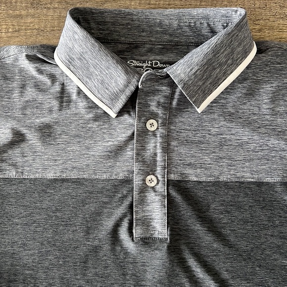 Straight Down Mens Golf Polo - Size Medium - Picture 2 of 5